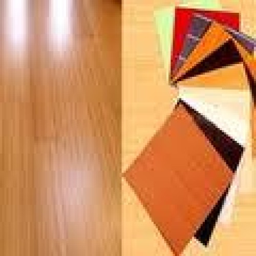 Pre laminated partical board